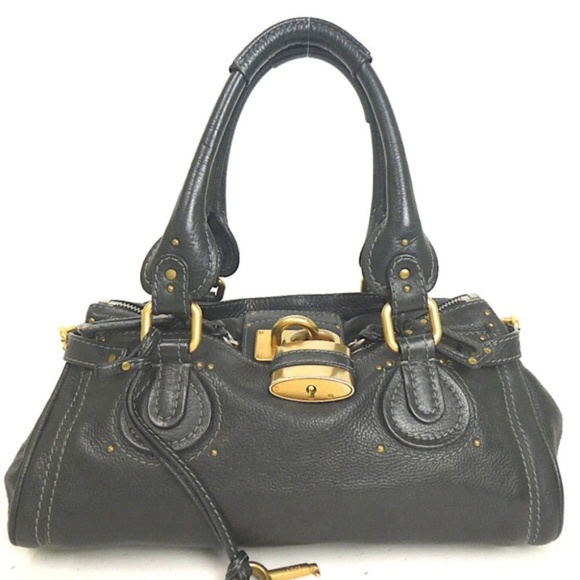 Chloe Handbags - Auth Chloe Paddington Handbag Leather 302CL277